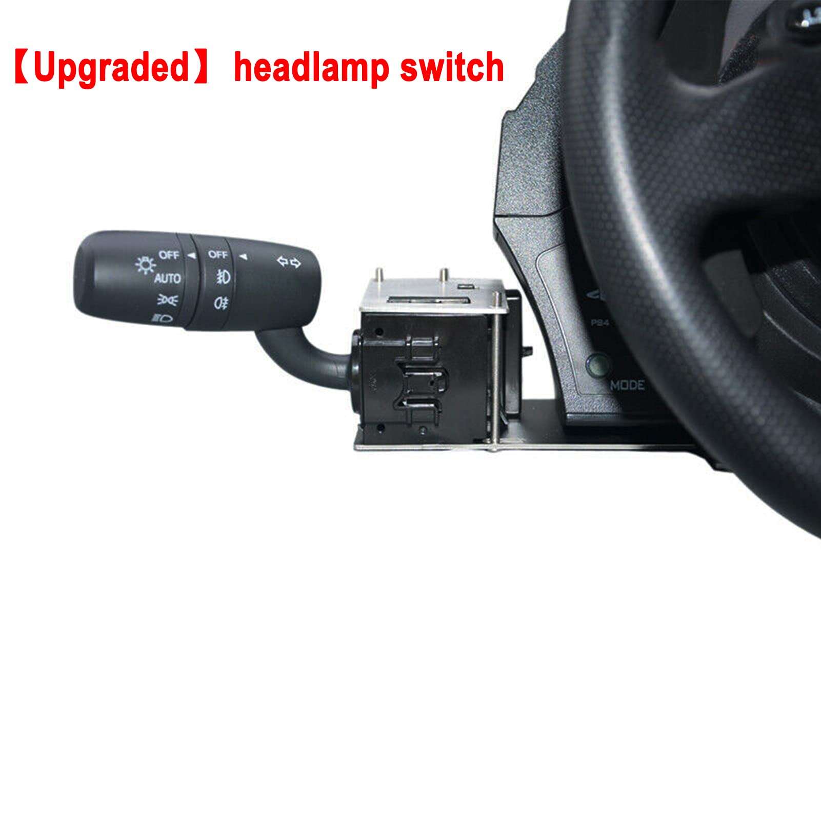 Upgraded Simulator Steering Wheel Turn Signal & Wiper Switch for Thrustmaster T300RS - Enhanced Compatibility & Performance | Perfect for Racing Games & Flight Simulation
