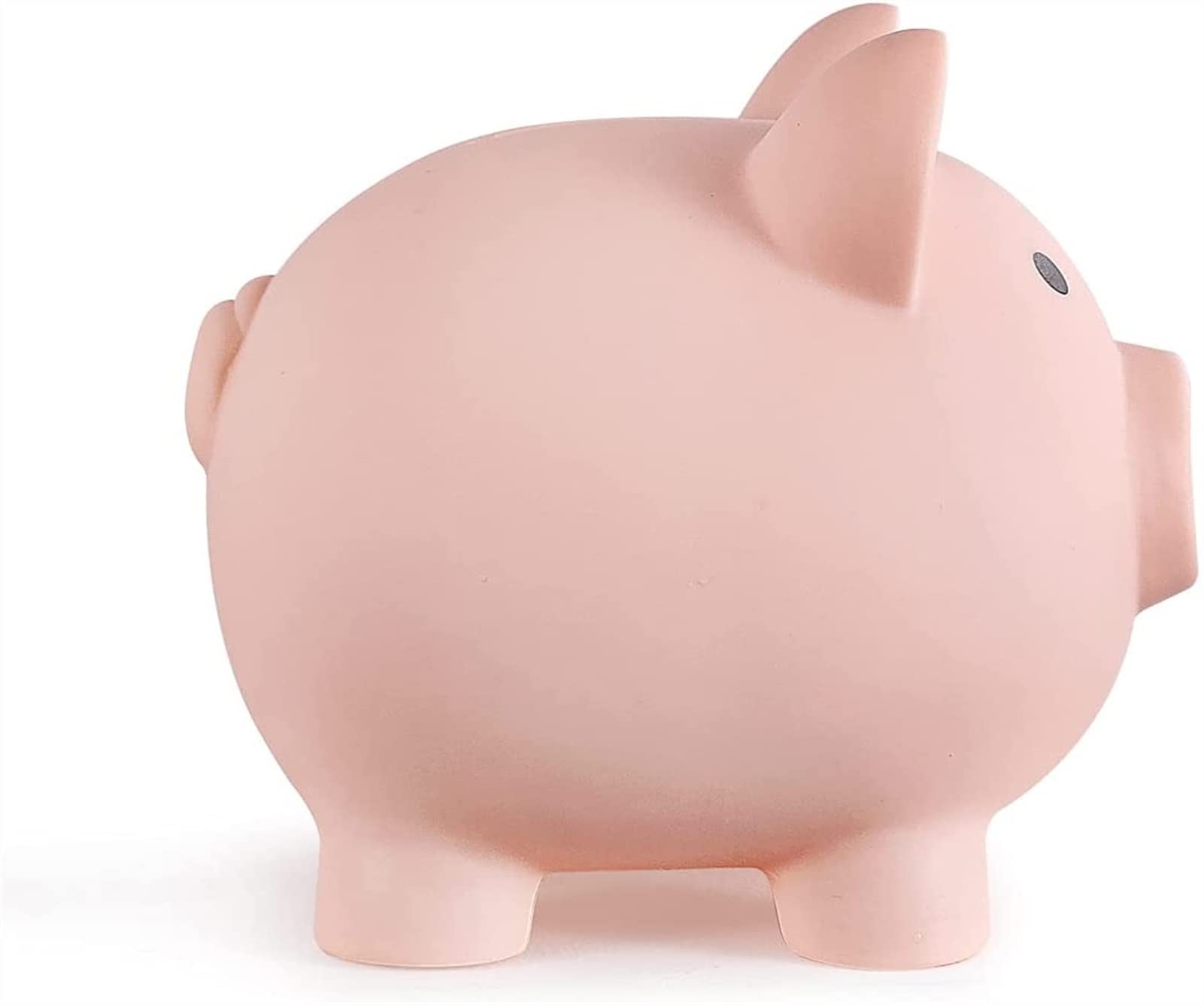 Cute Plastic Piggy Bank for Kids - Unbreakable Money Saving Box for Boys & Girls | Birthday Gift Idea (Medium Skin Color) | Perfect for Allowance Savings, Piggy Bank Collectors, and Teaching Kids Financial Responsibility