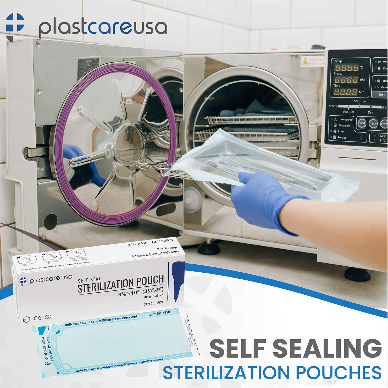 2000 Sterilization Pouches 3.5