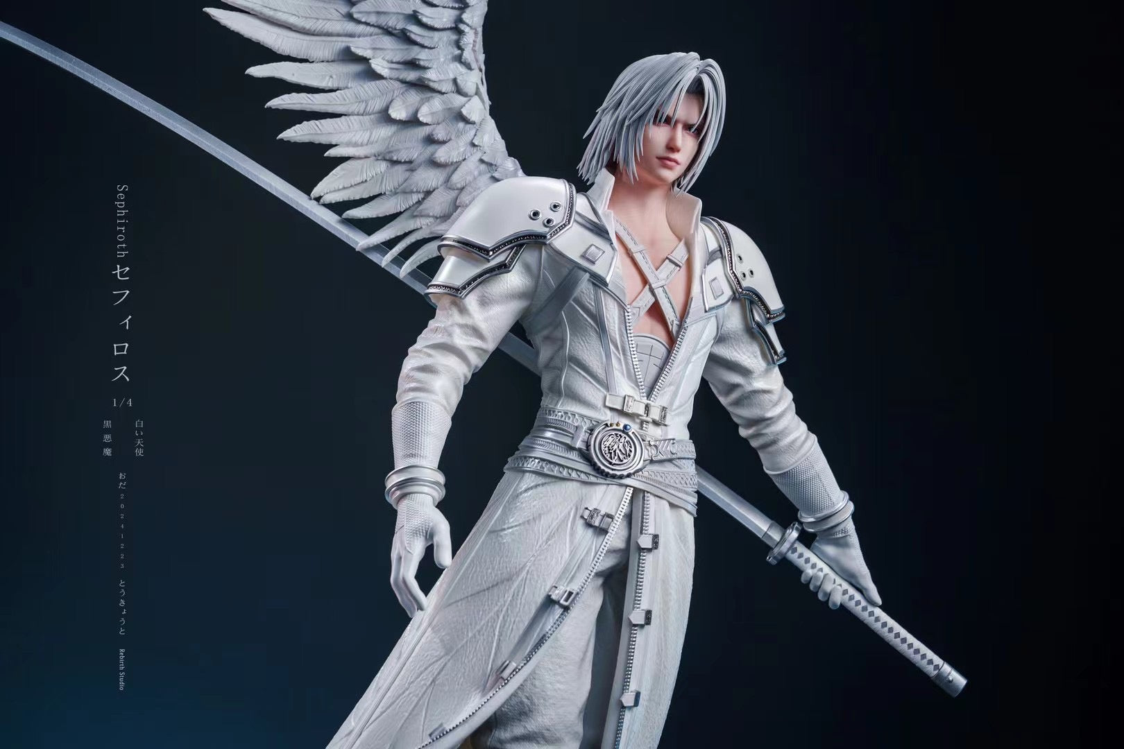 Rebirth Studio Custom Order Sephiroth Sword - Handcrafted Final Fantasy VII Cosplay Weapon for Collectors & Gamers - Perfect for Conventions, Photo Shoots & Display
