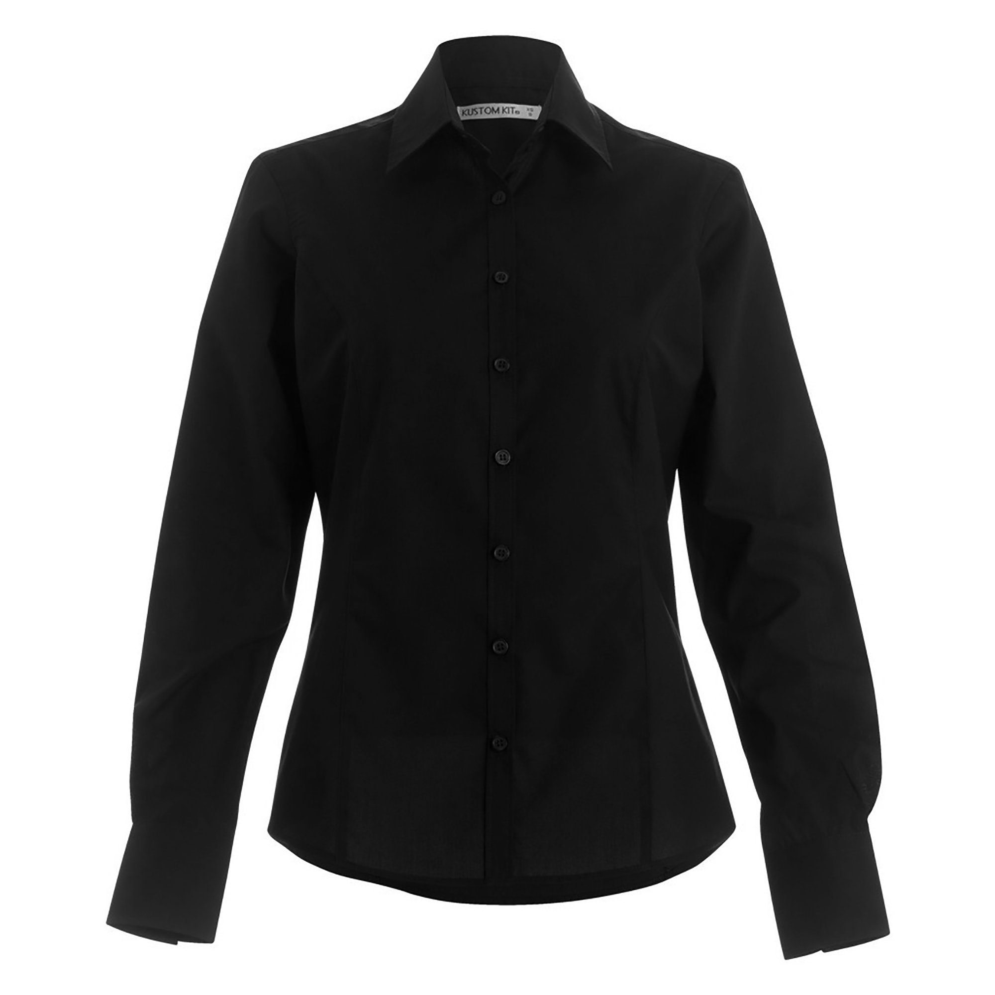 Women's Long Sleeve Business Shirt - Professional Work Blouse for Office, Interview & Formal Occasions - Comfortable & Stylish Workwear for Women