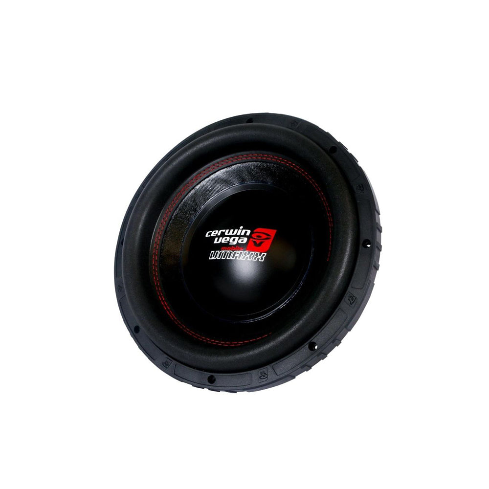 Cerwin Vega VMAX10D2 10-Inch Dual 2 Ohm Car Subwoofer - 1500W Peak & 750W RMS Power - High Performance Bass for Car Audio Systems - Perfect for Trucks, SUVs, and Custom Car Stereo Setups