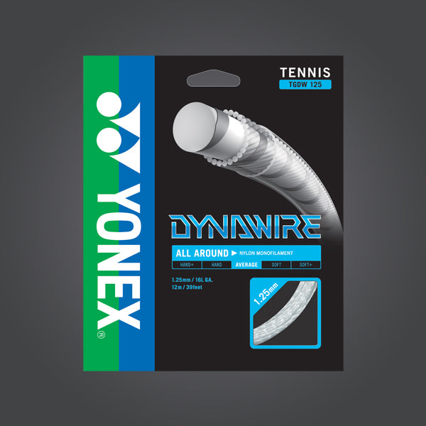 Yonex Dynawire Tennis String - High Performance Synthetic Gut String for Power & Control | Perfect for Recreational & Competitive Players