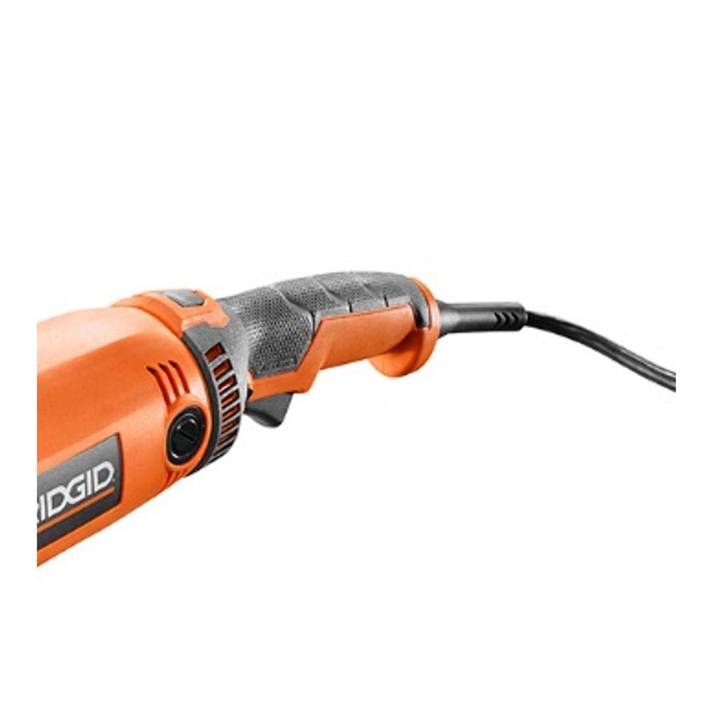 RIDGID 15 Amp Corded 7-Inch Twist Handle Angle Grinder - R10202 | Heavy-Duty Metal Cutting, Grinding & Polishing Tool for Construction, Welding & DIY Projects