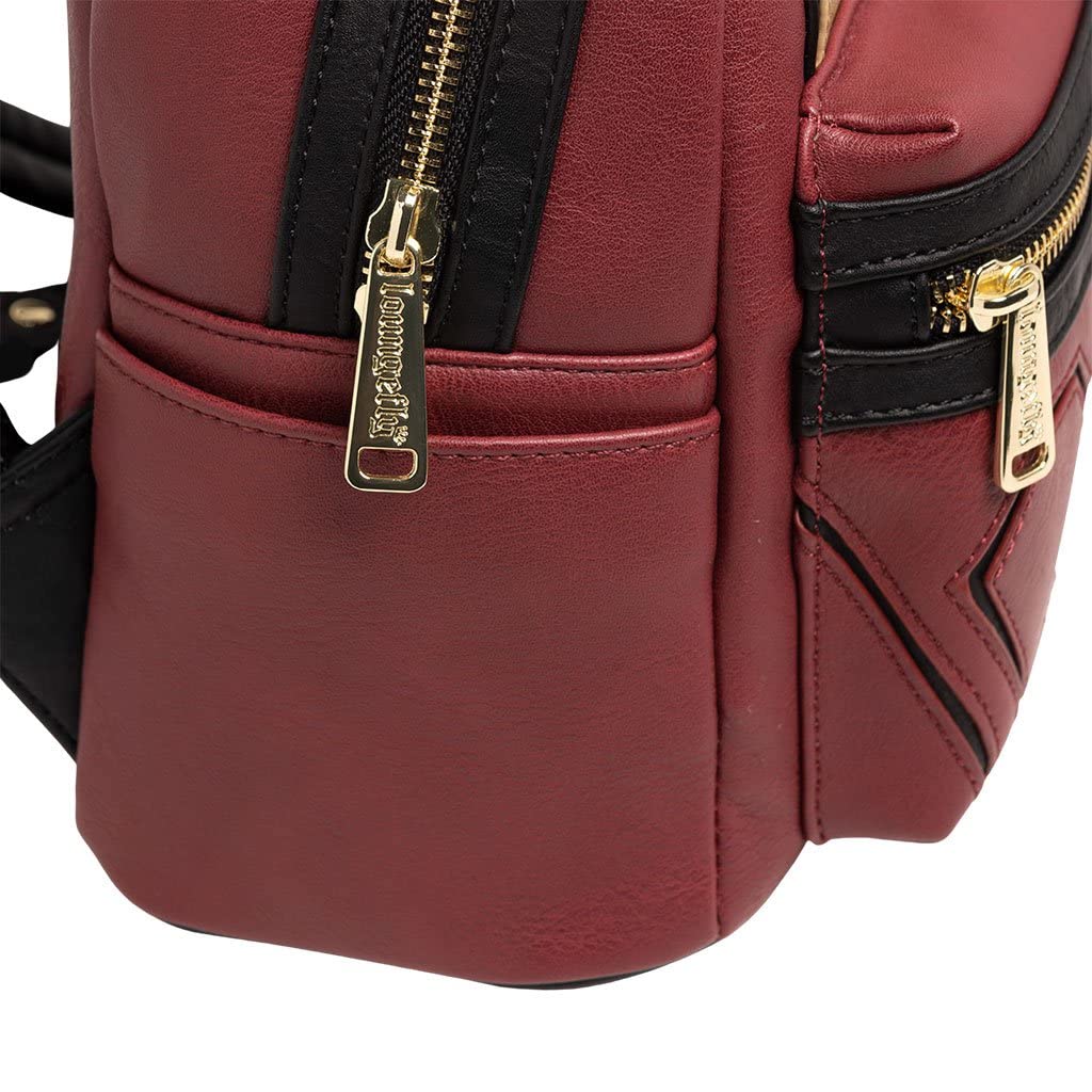 Loungefly Marvel Iron Man Cosplay Mini Backpack - Official Licensed Superhero Design for Collectors & Fans | Perfect for Comic Con, Halloween & Everyday Use