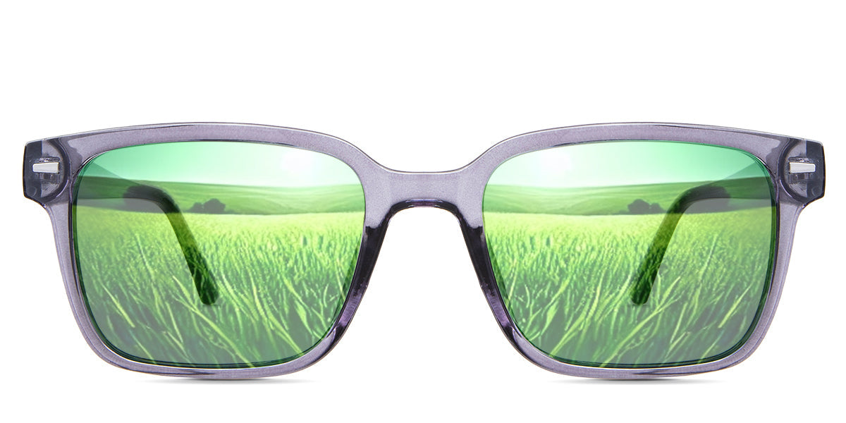 Saul Men's Prescription Tinted Sunglasses - UV Protection & Polarized Lenses for Driving, Fishing & Outdoor Activities