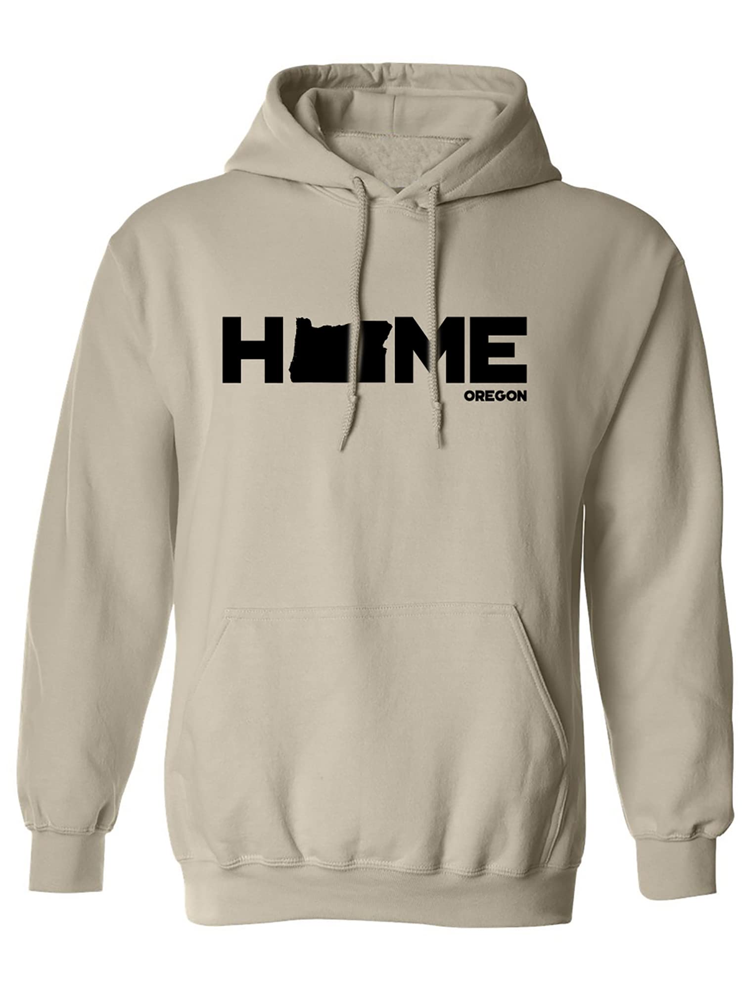 Zerogravitee Oregon HOME Adult Hooded Sweatshirt - Cozy Pullover Hoodie for Men & Women - Perfect for Casual Wear, Outdoor Activities & Loungewear
