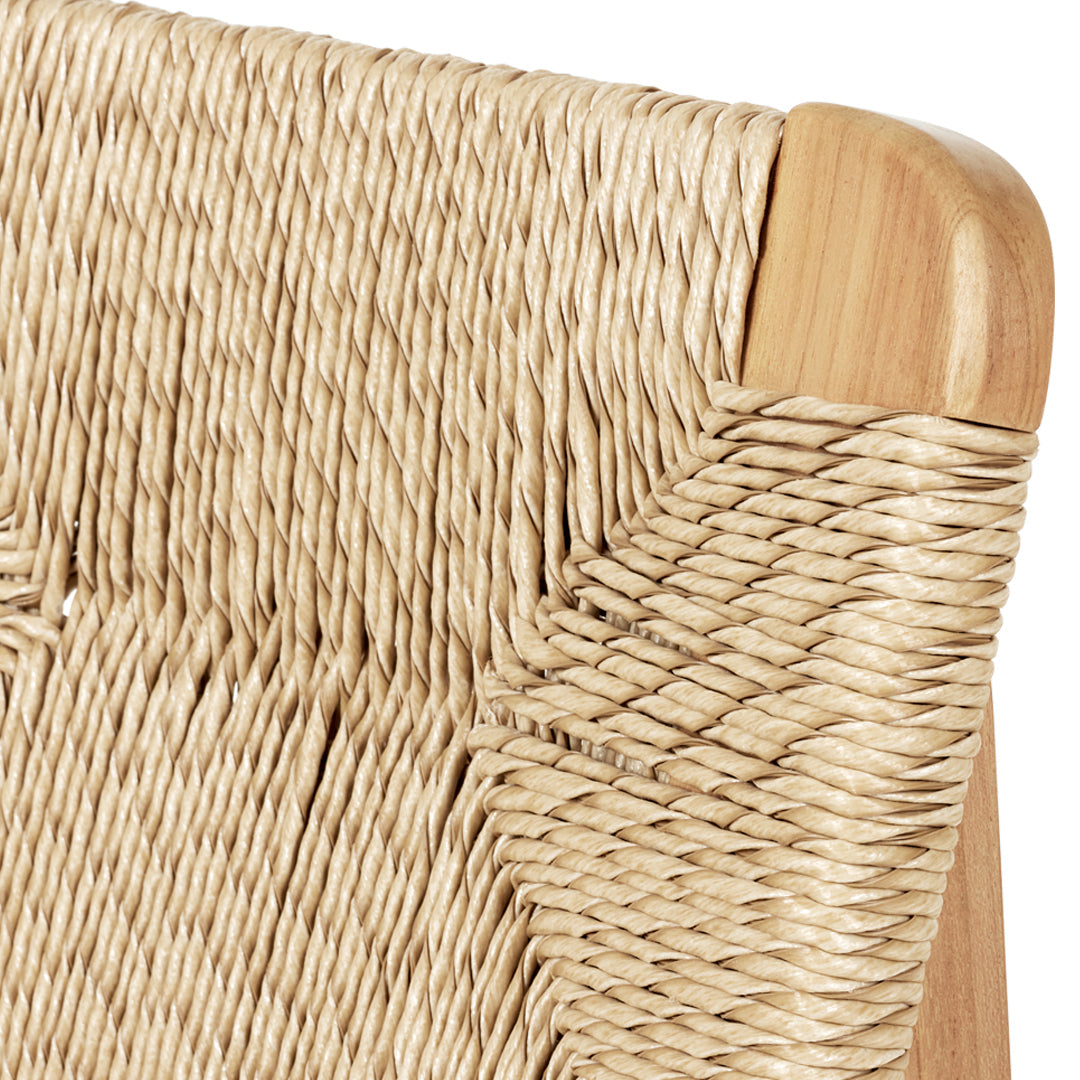 Outdoor Dining Chair - Weather-Resistant C Chair for Patio, Garden & Backyard - Comfortable & Durable Outdoor Seating for Restaurants, Cafes & Home Use