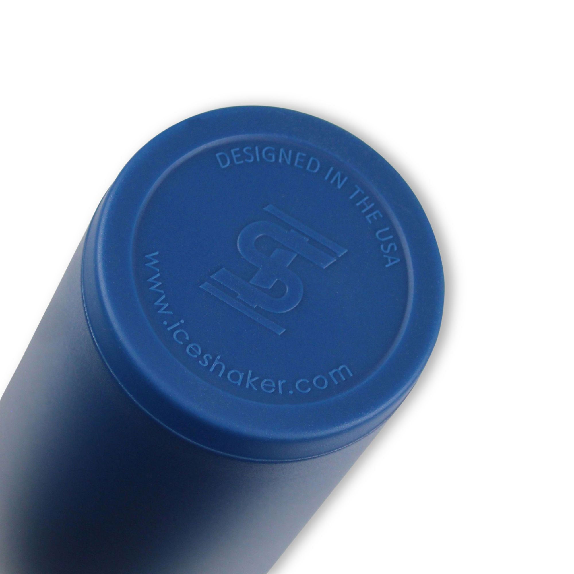 26oz Insulated Stainless Steel Ice Shaker Bottle - Navy Blue - Perfect for Protein Shakes, Gym Workouts & Outdoor Activities