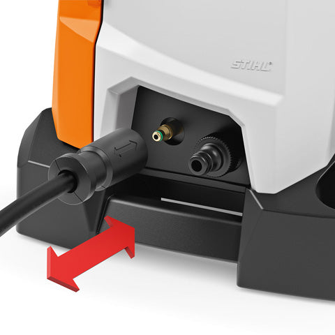 STIHL RE 110 Electric Pressure Washer 1800 PSI High-Pressure Cleaner for Home, Driveway, Deck & Car Washing - Powerful Electric Pressure Washer for Outdoor Cleaning