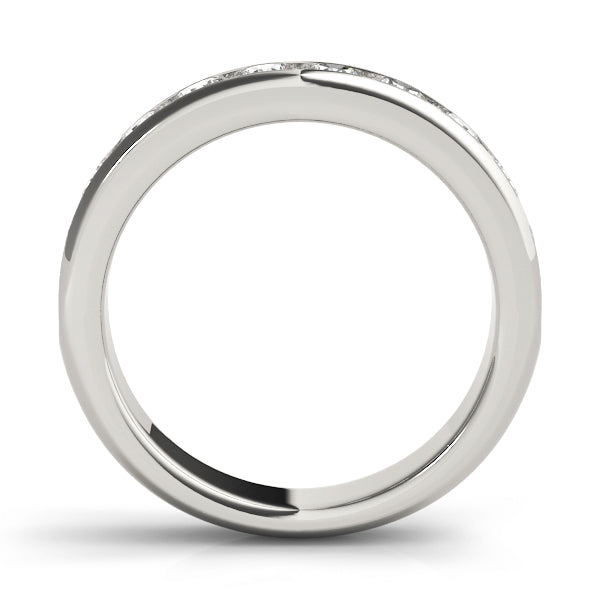 0.01 PT Round Channel Anniversary Diamond Ring - Perfect for Anniversaries, Engagements & Special Occasions