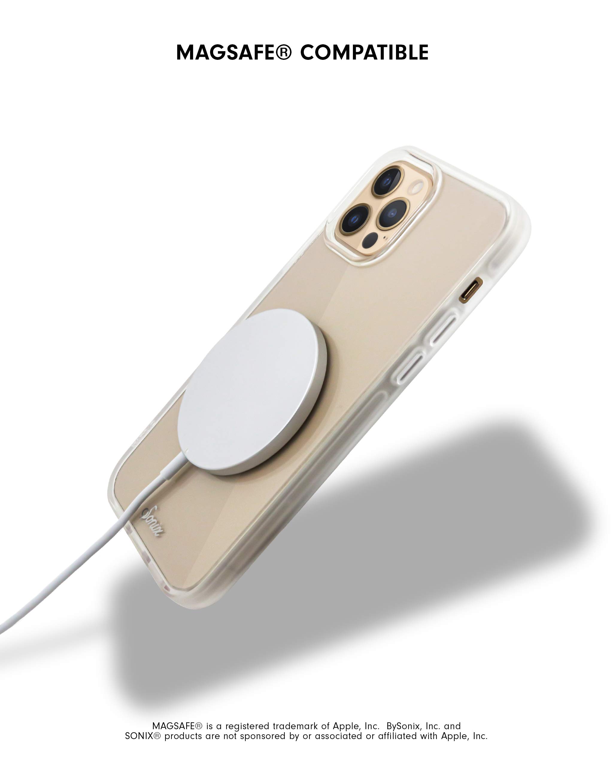 Sonix Fawna MagSafe Compatible iPhone 12 Pro Max Case - 10ft Drop Tested Protective Cover with Deer Flower Wreath Design | Perfect for Outdoor Adventures, Daily Use & Wireless Charging