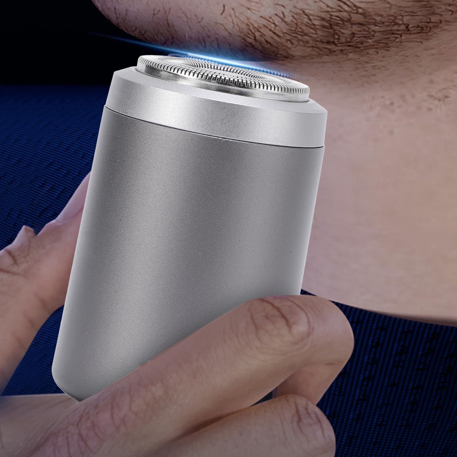 Premium Electric Foil Shaver for Men - Waterproof Rechargeable Beard Trimmer with Travel Case - Portable Cordless Shaver for Smooth Shaving at Home, Gym & Travel