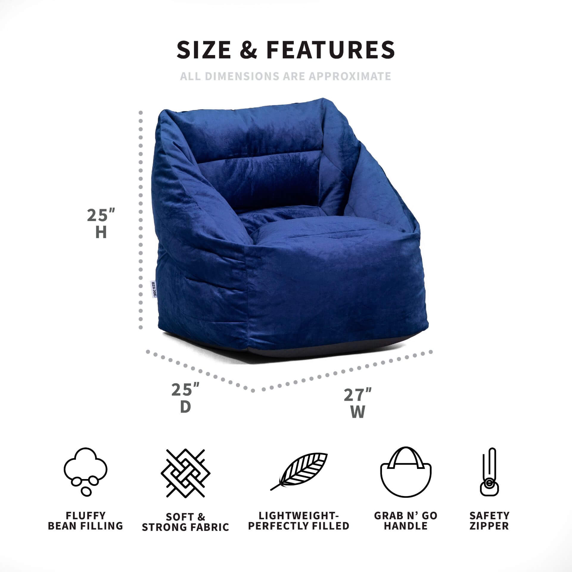 Aurora Chair - Modern Ergonomic Office Chair with Lumbar Support - Perfect for Home Office, Gaming & Workspace Comfort