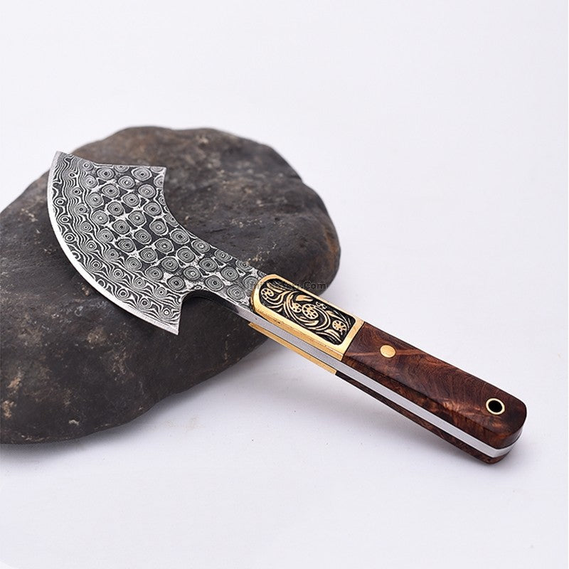 Premium Handmade Puerh Tea Cake Axe Knife - Traditional Chinese Tea Cutting Tool for Breaking & Serving Pu-erh Tea Cakes - Perfect for Tea Ceremonies, Gifts & Tea Enthusiasts