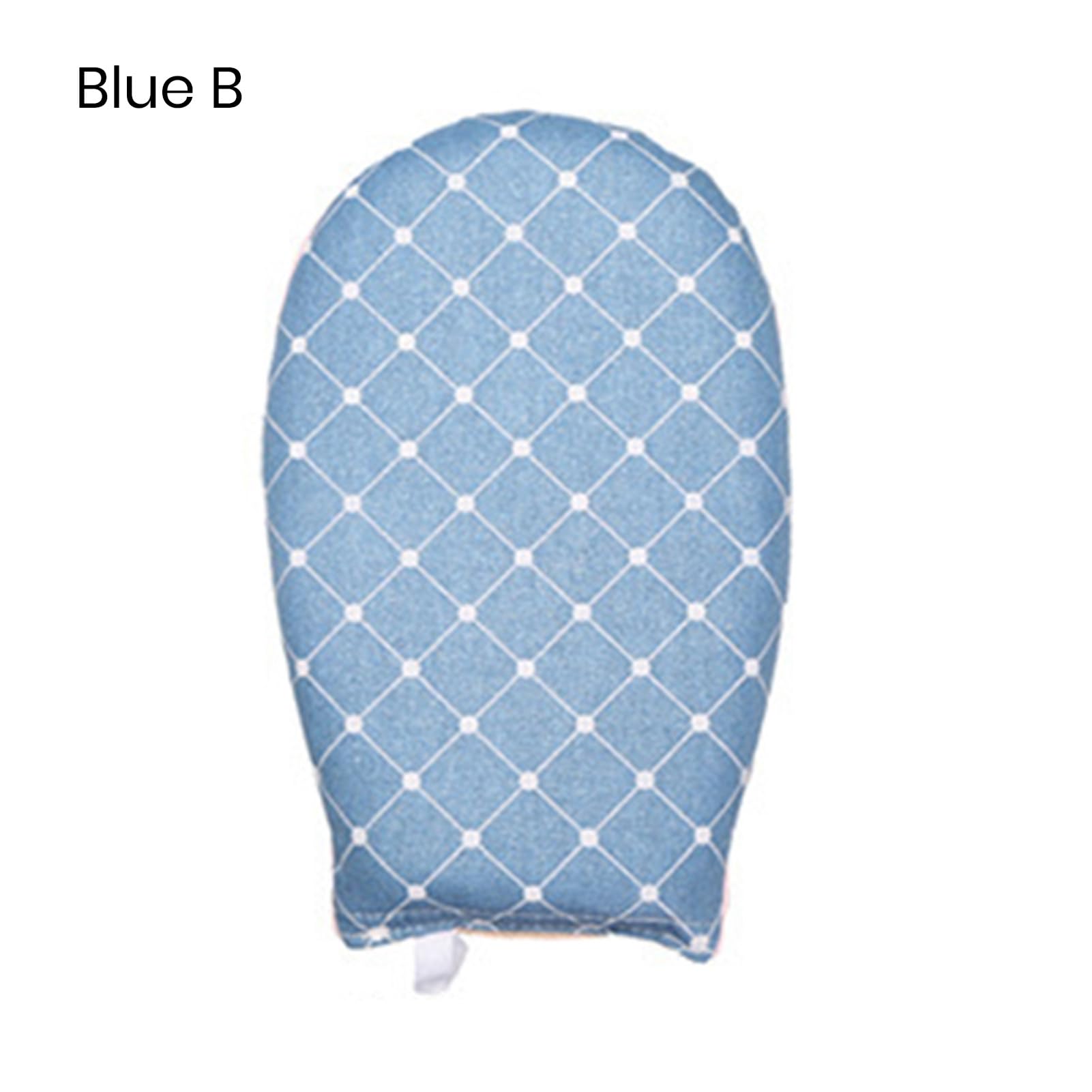 Grebest Waterproof Steamer Glove - Thickened Heat Resistant Ironing Mitt with Hanging Loop, Anti-Steam Hand Protector for Clothes Ironing (Blue) - Perfect for Home Laundry, Fabric Care, and Professional Garment Pressing