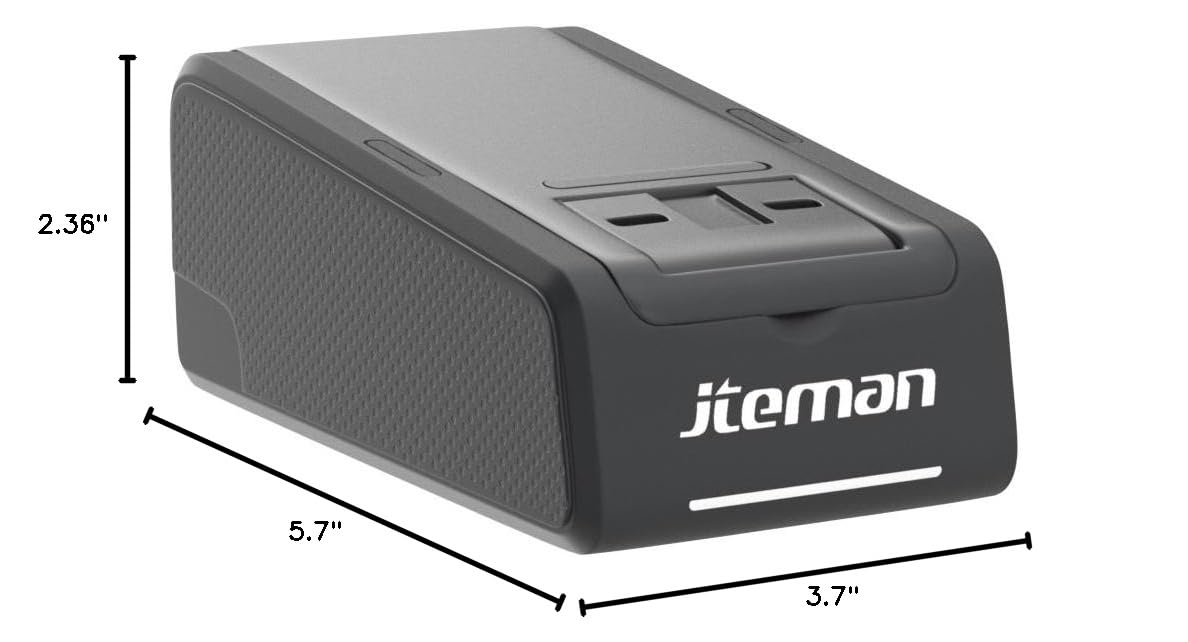 JTEMAN Wireless Bluetooth Speaker with Phone Stand - Portable Desktop Speaker for Kitchen, Office, Travel - Perfect Gift for Women and Men - Enjoy Music While Cooking, Working or Relaxing