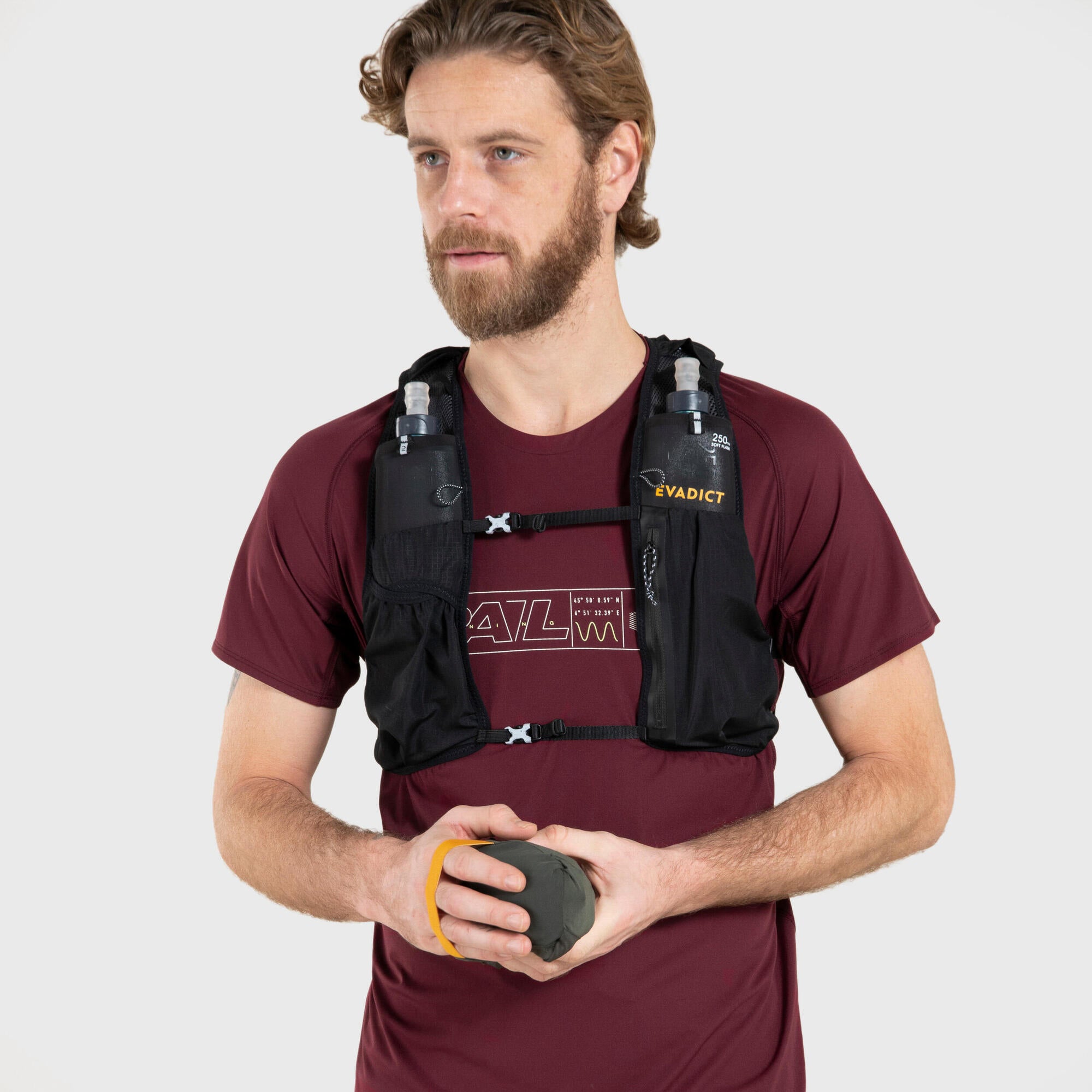 Kiprun 5L Trail Running Hydration Vest with 1L Water Bladder - Lightweight Hydration Pack for Hiking, Marathon & Outdoor Adventures