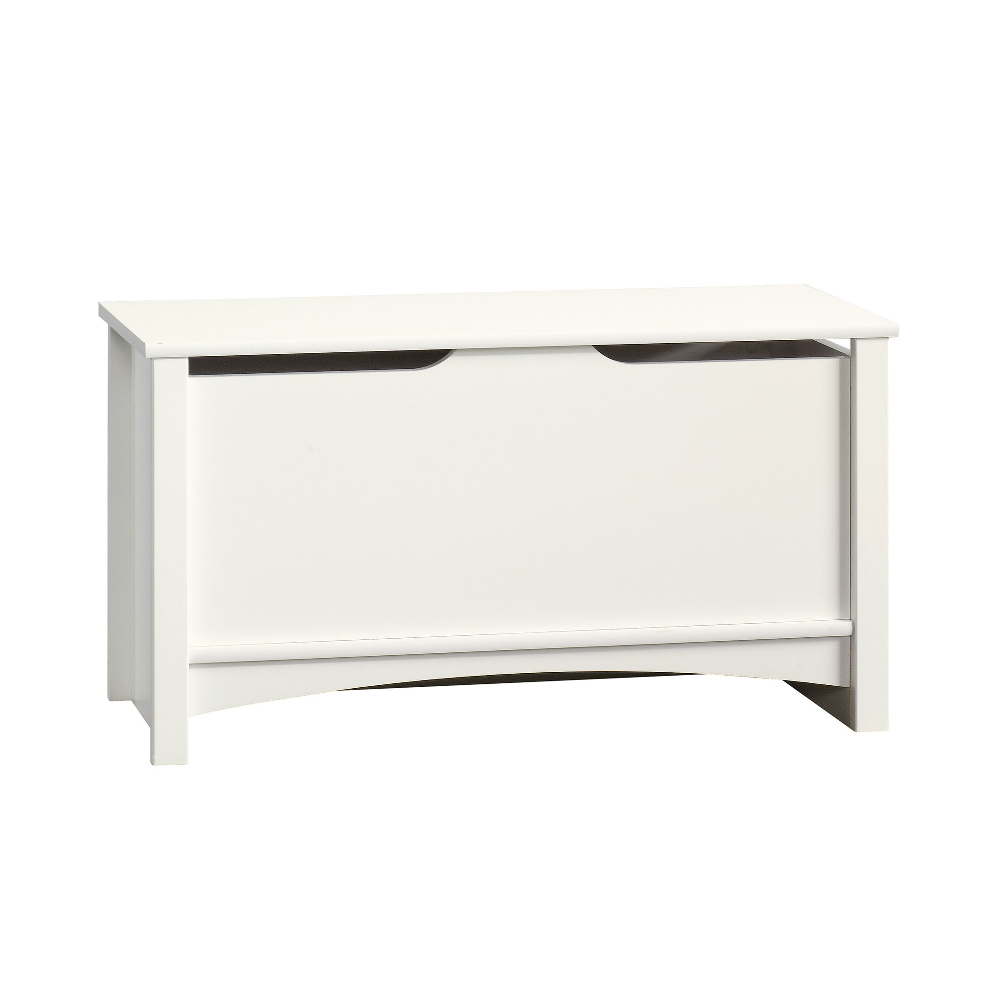 Sauder Shoal Creek Soft White Storage Chest - Toy & Living Room Organizer with Lift Top - Perfect for Kids' Room, Nursery, and Home Decor Storage Solutions