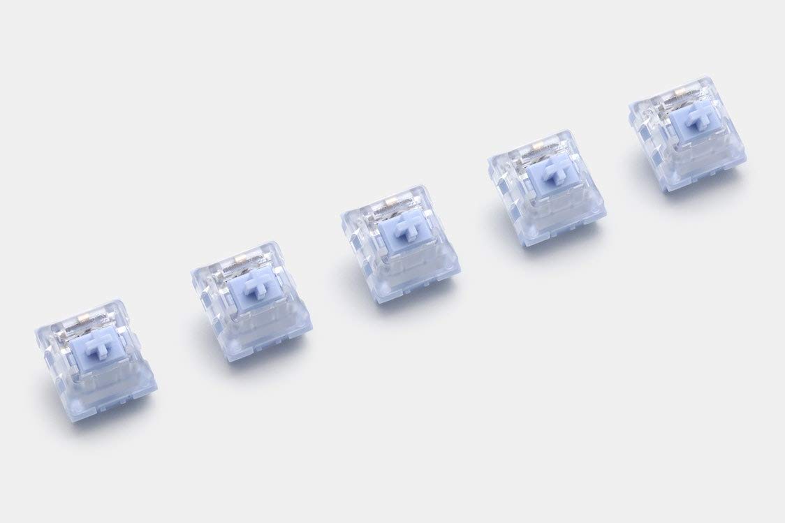 Kailh Polia RGB SMD Tactile Switches (10-Pack) - 3-Pin Mechanical Keyboard Switches with MX Stem, Purple Like Holy Panda - Perfect for Gaming & Typing Enthusiasts