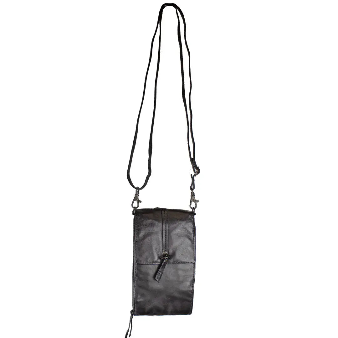 BOL Women's Genuine Leather Crossbody Phone Bag - Stylish & Secure Small Purse for iPhone, Wallet & Essentials - Perfect for Shopping, Travel & Everyday Use