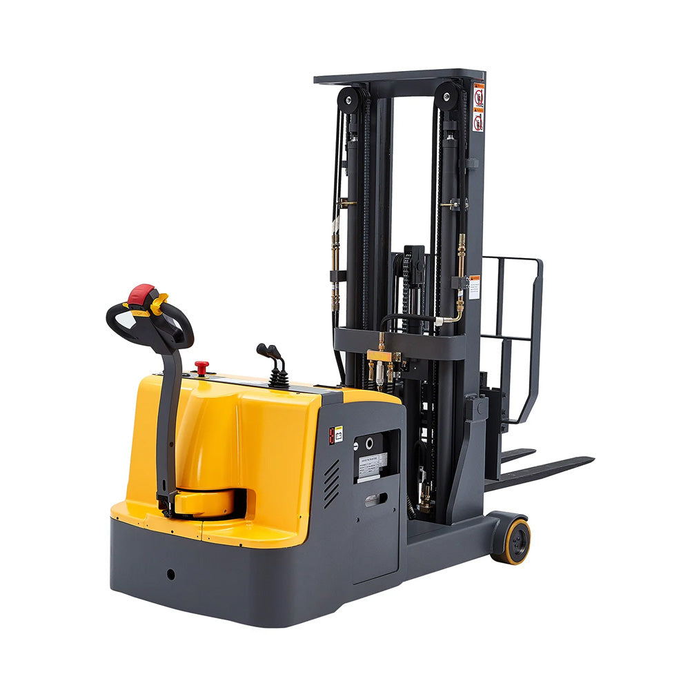 Electric Stacker with Counterbalance - 1,200 to 3,300 lbs Capacity for Warehouse, Factory & Logistics Operations