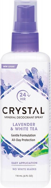 Natural Crystal Deodorant Spray - Unscented & Aluminum-Free for Sensitive Skin | All-Day Odor Protection | Perfect for Gym, Work & Daily Freshness