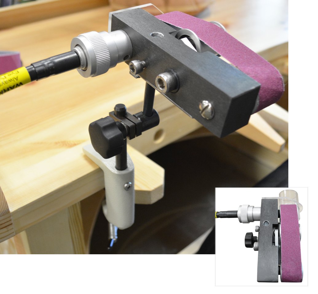 Professional Bench Belt Sander for Jewelry Making, Sprue Grinding, Smoothing & Finishing - Perfect for Model Making, Woodworking & Metal Polishing | DIY Craft & Workshop Tool