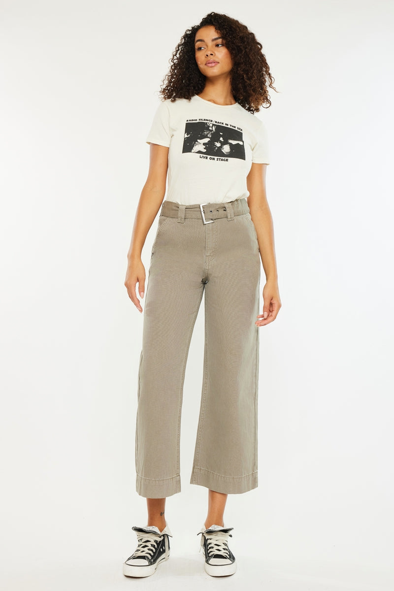 Kimmy Ultra High Rise Wide Leg Jeans for Women - Stretchy Denim Pants with Comfortable Waistband | Perfect for Casual Wear, Office Outfits & Street Style Fashion