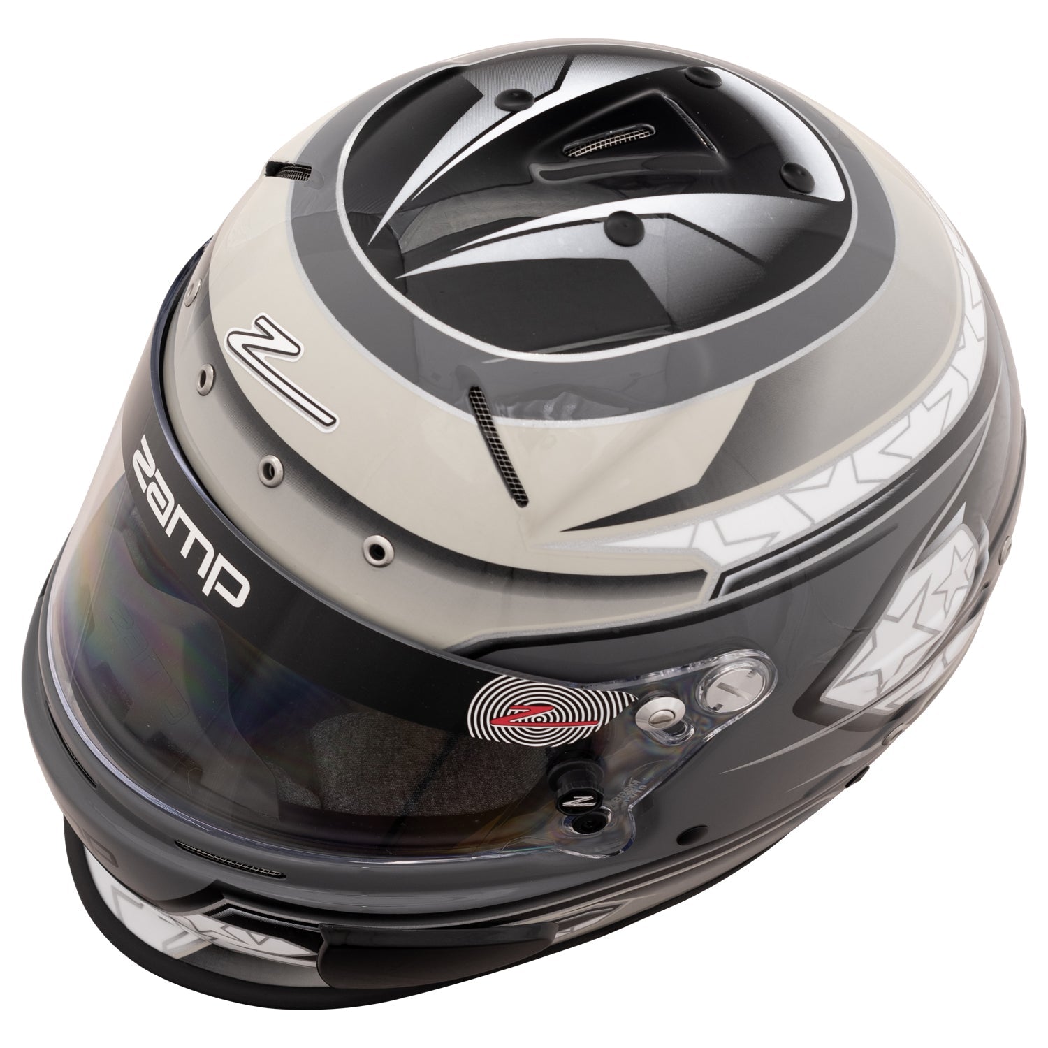 Zamp RZ 70E Switch Graphic Racing Helmet - FIA 8859 & Snell SA2020 Certified - Lightweight Full Face Motorcycle Helmet for Track Racing, Auto Cross & High-Speed Driving