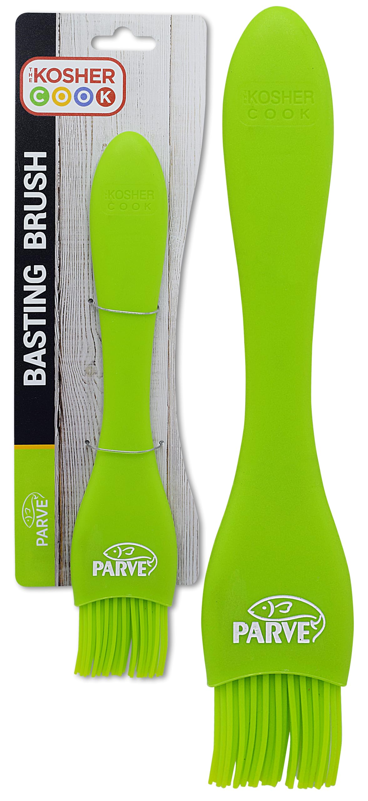 Non-Toxic Green Silicone Pastry Brush - Food Grade Basting & Glazing Tool for Meat, Dough, Desserts - Heat Resistant Kitchen Utensil - Perfect for Baking, Grilling, Cake Decorating & Cooking