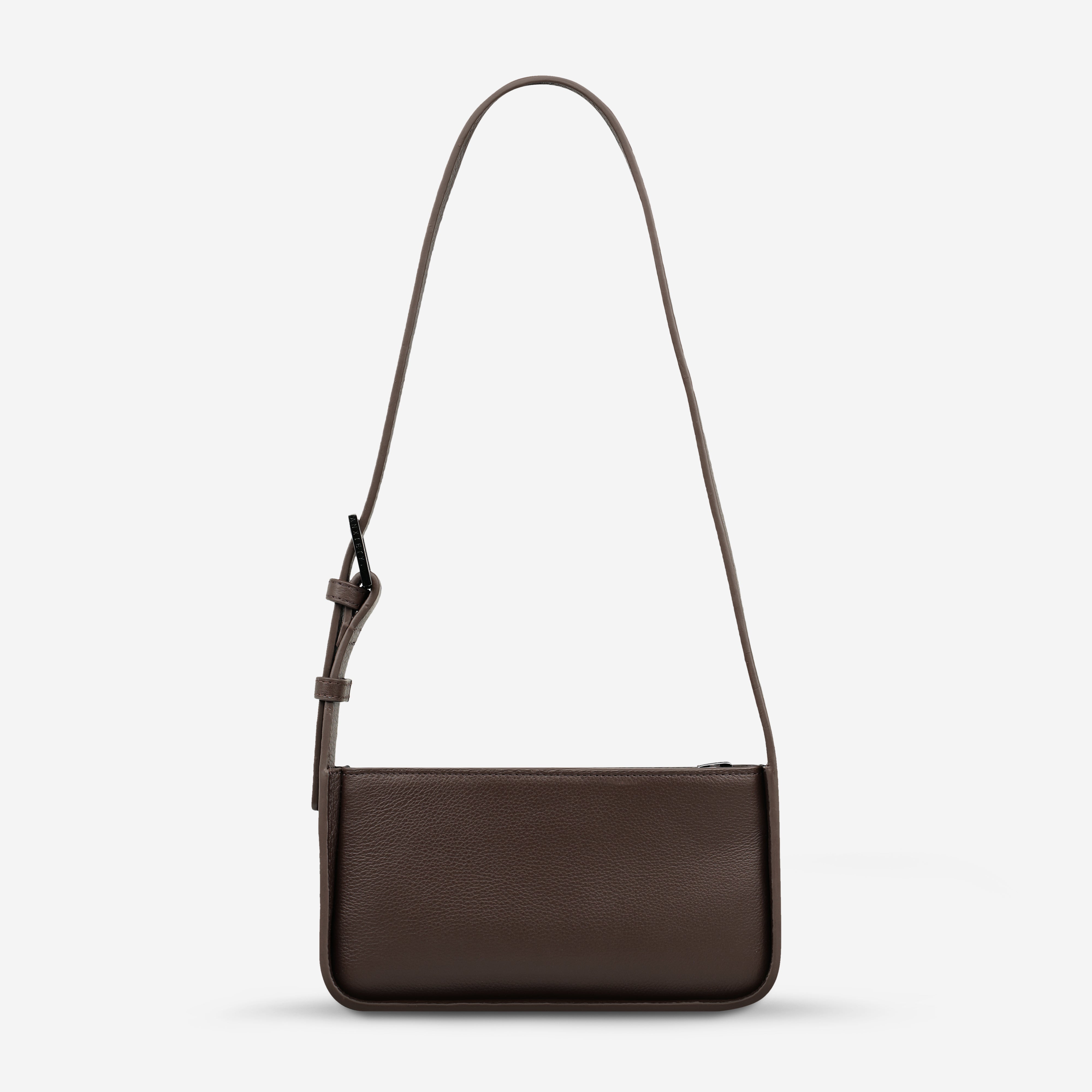 State of Mind Bag in Cocoa Brown - Stylish & Durable Crossbody Purse for Women | Perfect for Work, Travel & Everyday Use