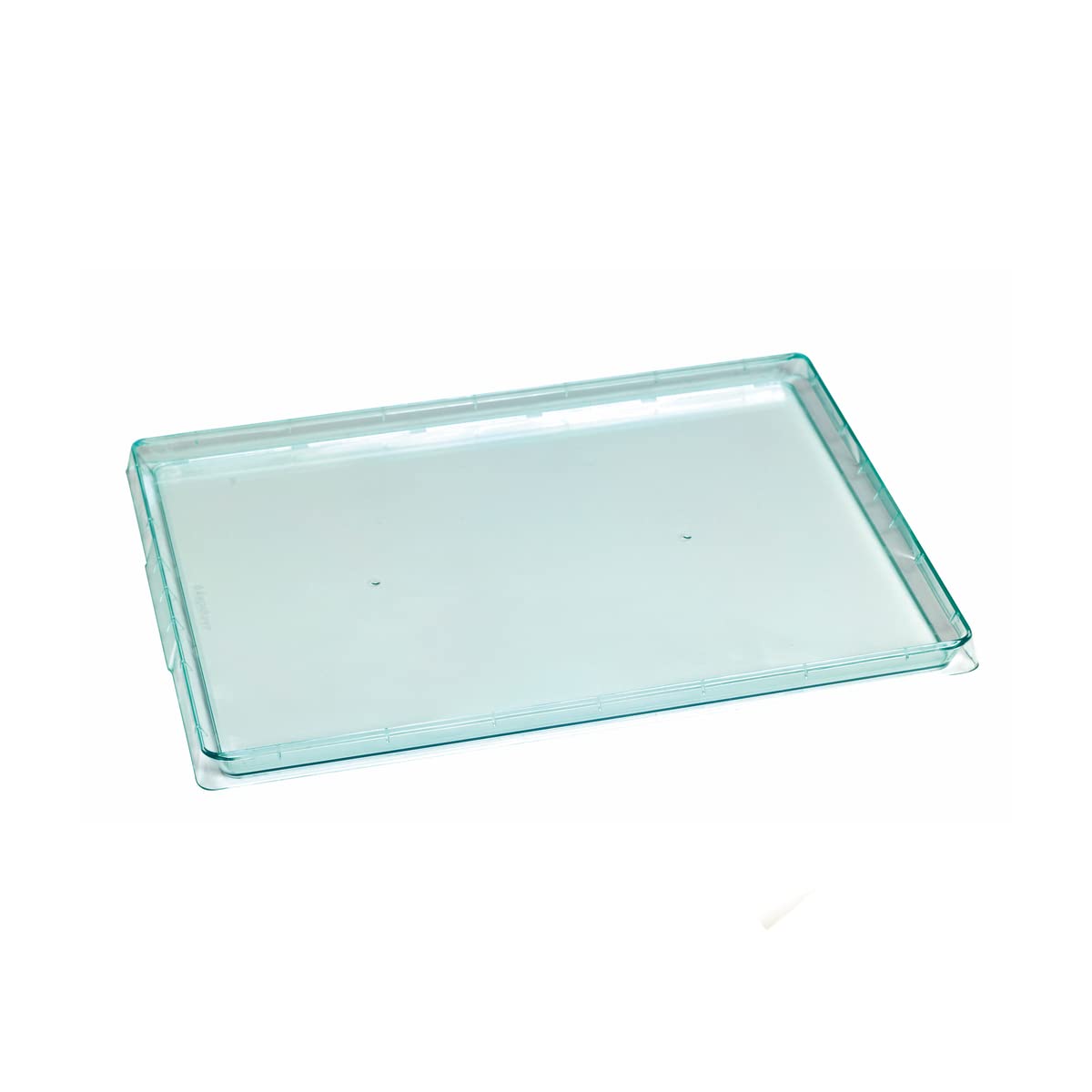 PacknWood 210KLARLTRYL Clear Plastic Lids Rectangle - 14.9