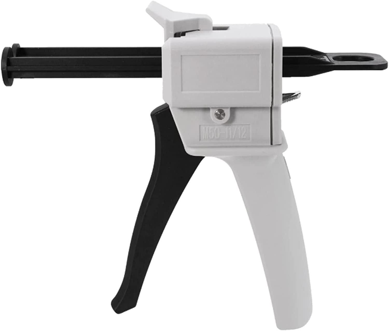 NOALED 50Ml Dual Component Epoxy Glue Gun - 1:1 Mix Ratio Caulking Tool for Strong Adhesive Sealant - Perfect for Home Repairs, DIY Projects & Craft Bonding (Seals Wood, Metal, Plastic & More)