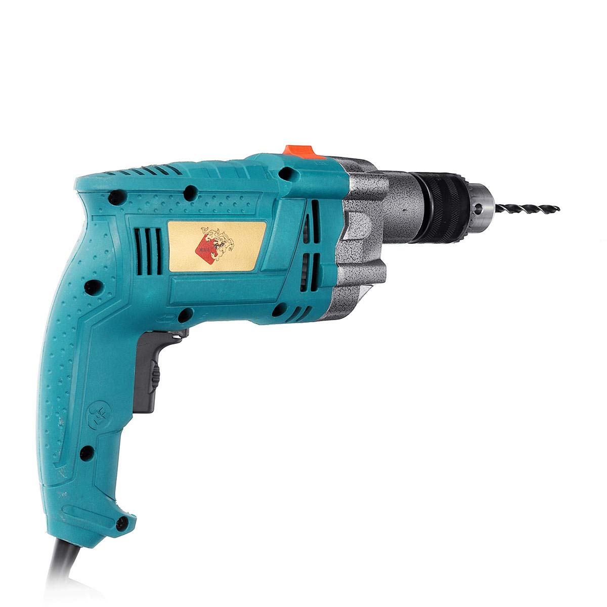 32Pcs Electric Impact Drill Set - 1980W 3800RPM Cordless Screwdriver with Flat Drill & Grinding Attachments - Perfect for DIY Home Repairs, Woodworking, and Metalworking Projects