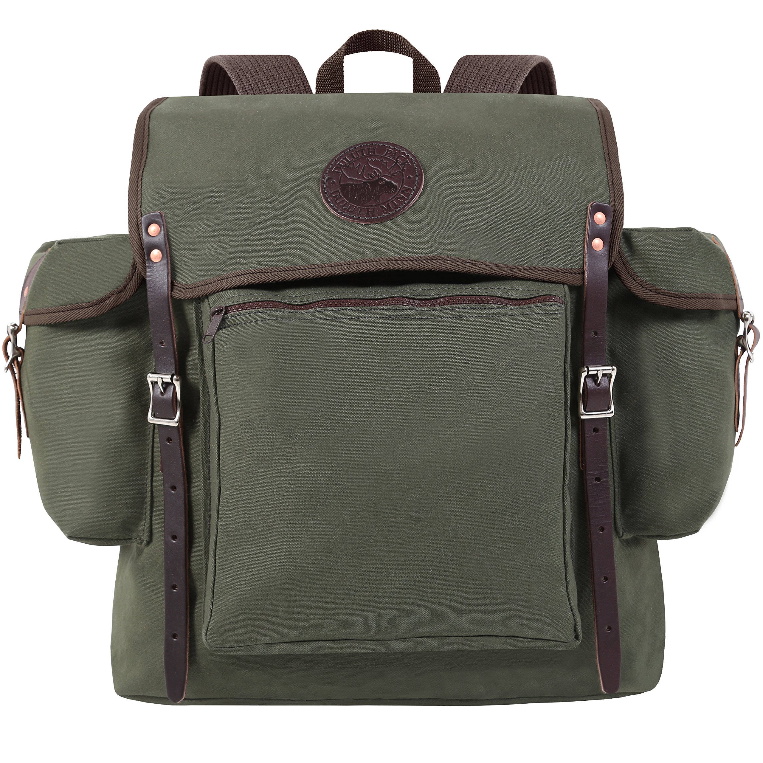 Duluth Pack Rambler Backpack - Durable Canvas Hiking & Travel Backpack for Outdoor Adventures, Camping & Daily Commute