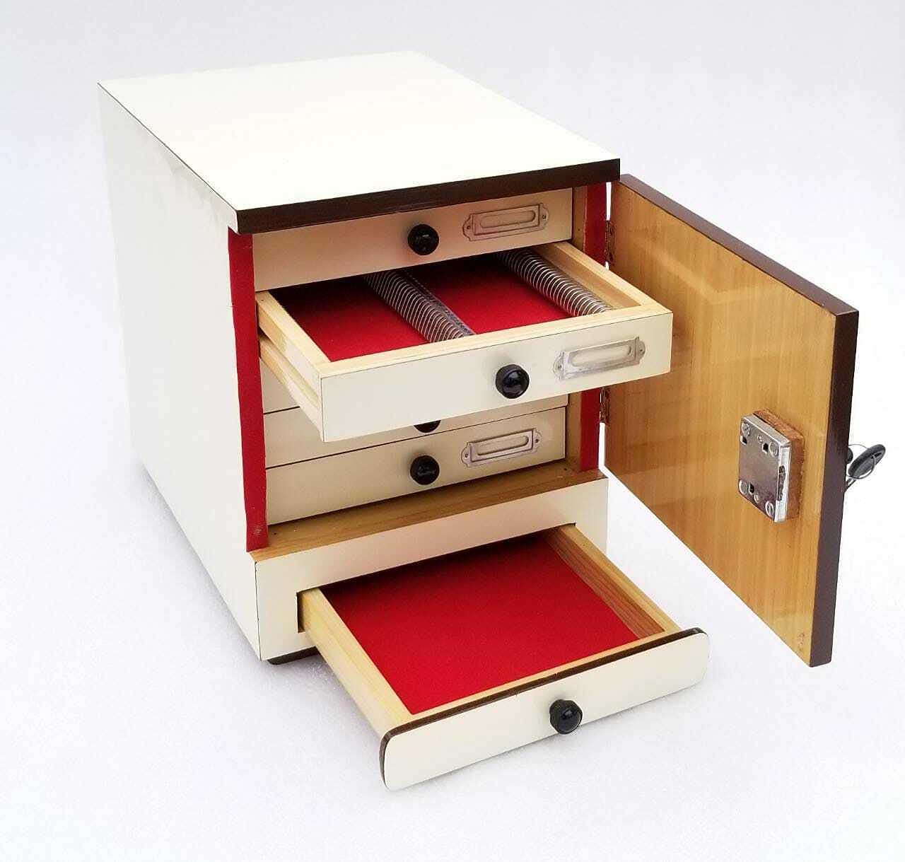 Premium Wooden Microscope Slide Storage Cabinet - Holds 500 Prepared Slides | Durable & Organized Lab Equipment for Schools, Hospitals & Home Science Labs