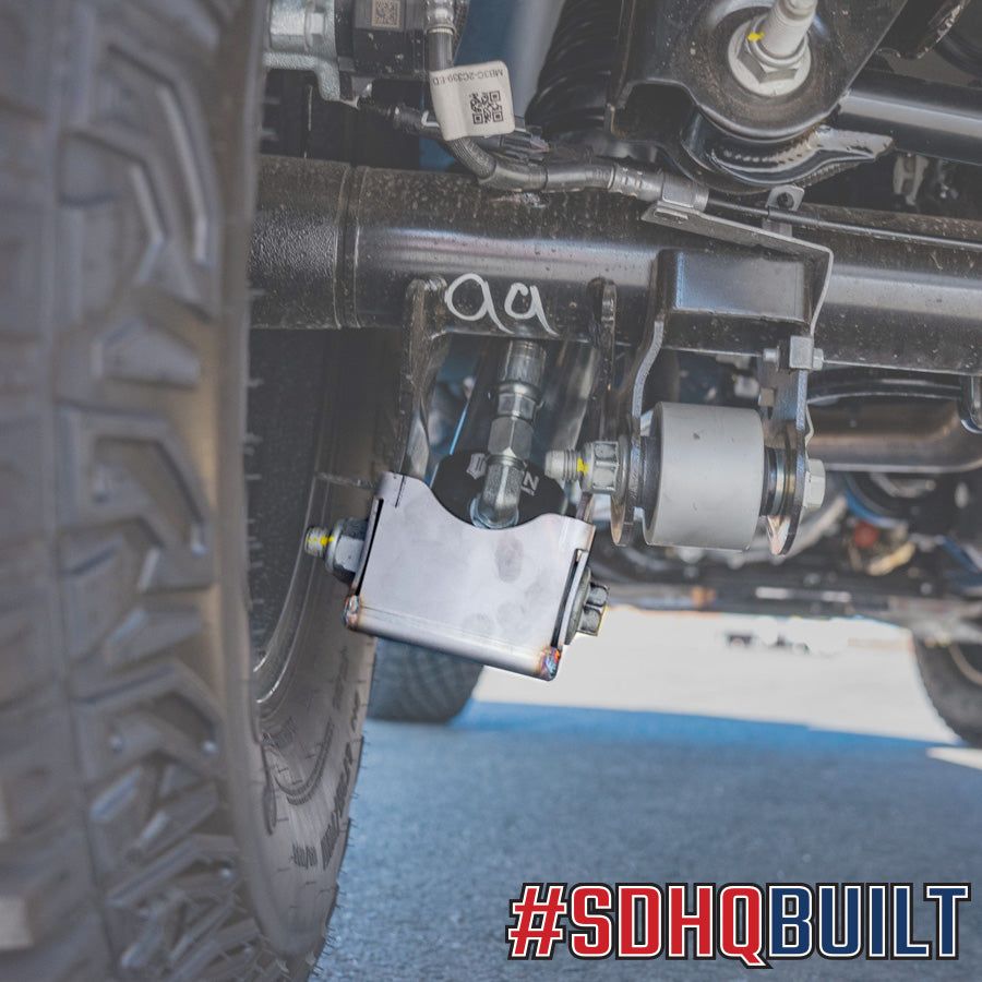 21-24 Ford Bronco SDHQ Heavy-Duty Rear Shock Guards | Off-Road Protection for Adventure & Trail Riding
