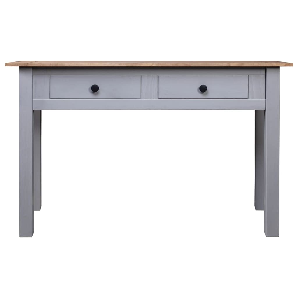 Modern Wooden Writing Computer Desk with 2 Storage Drawers - 43.3