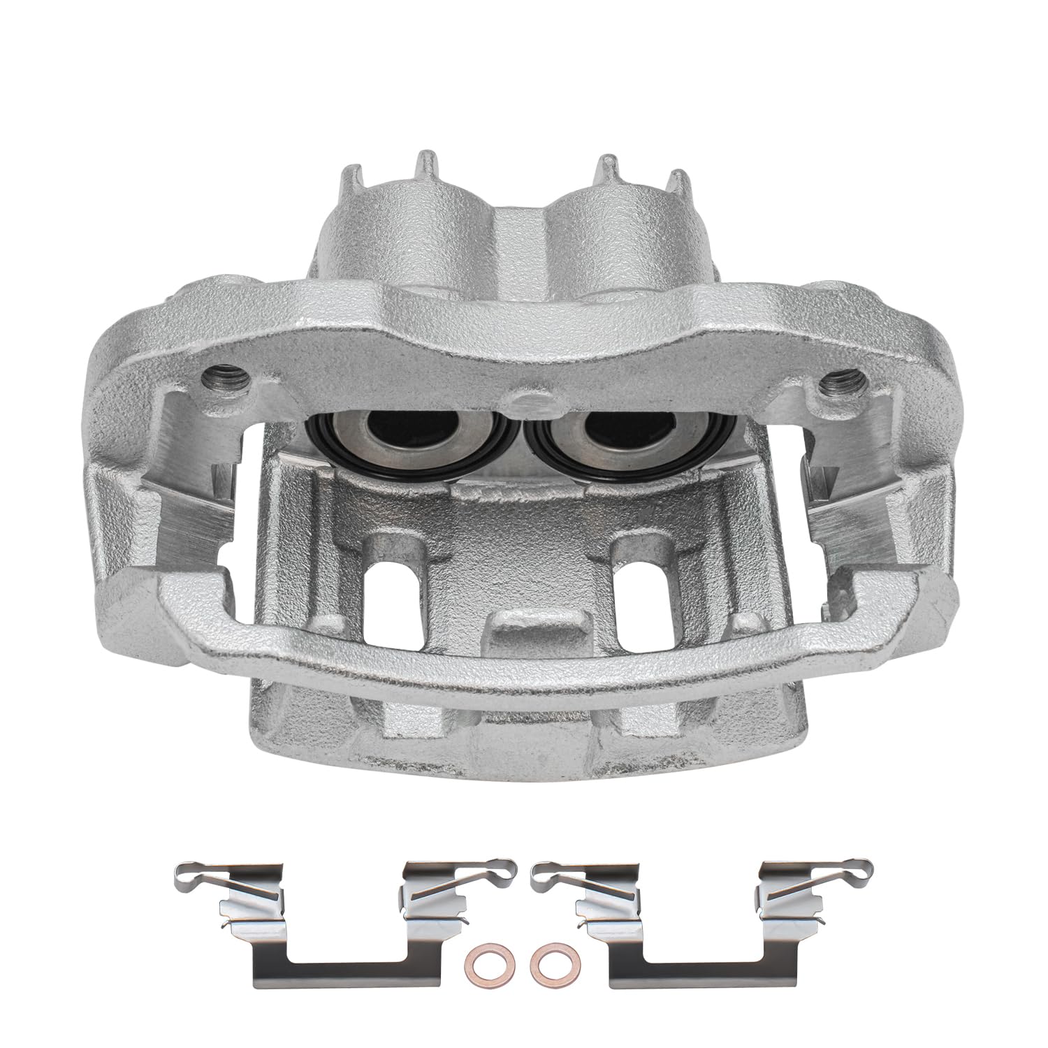 Detroit Axle Rear Right Brake Caliper Replacement for 2000-2004 Ford F-250 F-350 Super Duty & 2000-2005 Ford Excursion - Disc Brake Caliper with Bracket - Perfect for Off-Roading, Towing, and Heavy-Duty Use