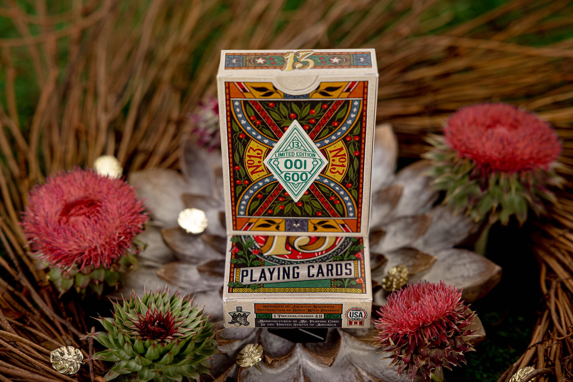 Premium 13th Deck Luxury Playing Cards - Elegant Casino Style for Poker, Blackjack, Magic Tricks & Collectibles