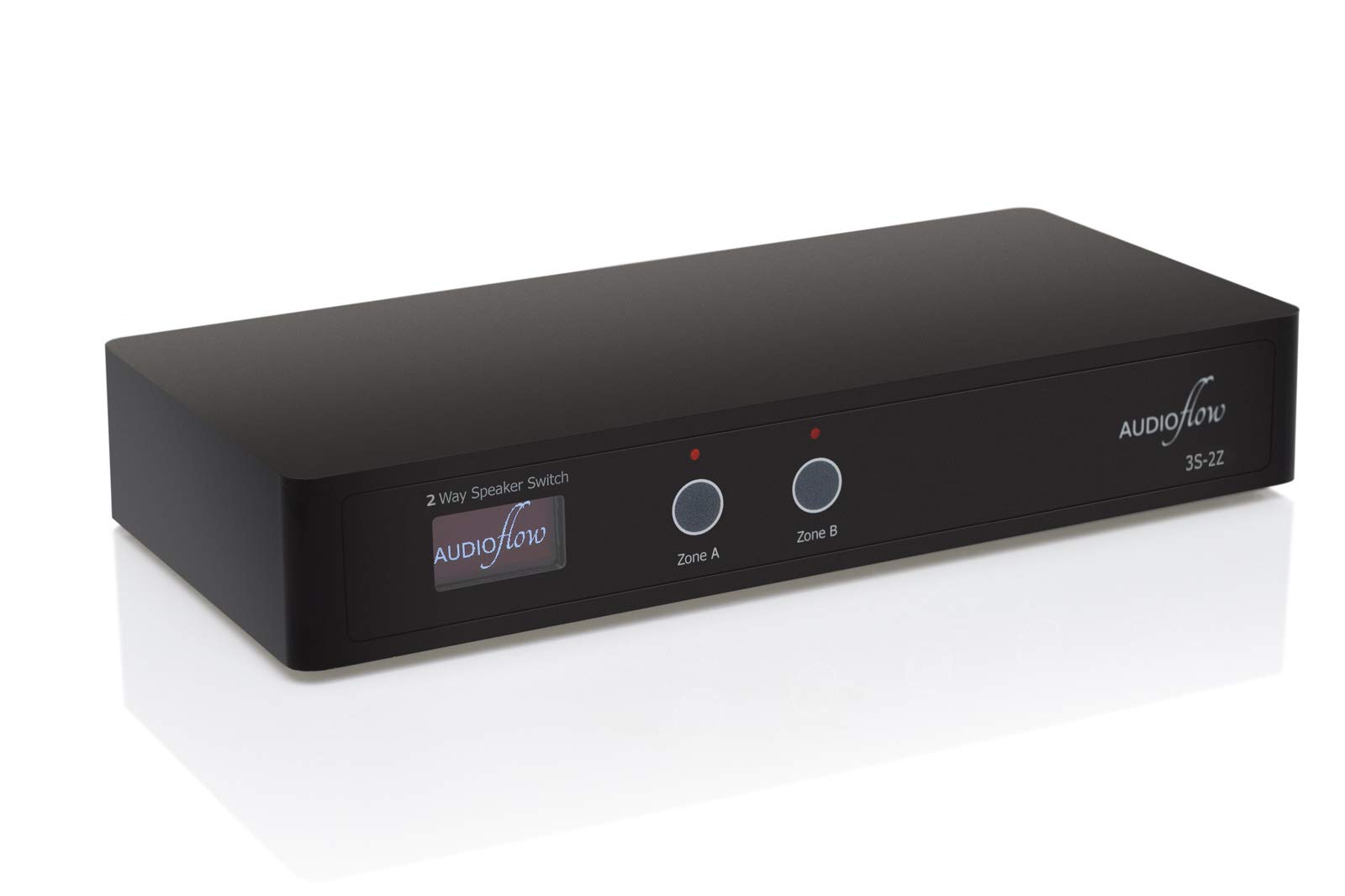 Audioflow 2-Way Speaker Switch Selector Box - Smart Wi-Fi Enabled Speaker Selector for Home Audio Systems | Perfect for Multi-Room Setup & Home Theater Systems