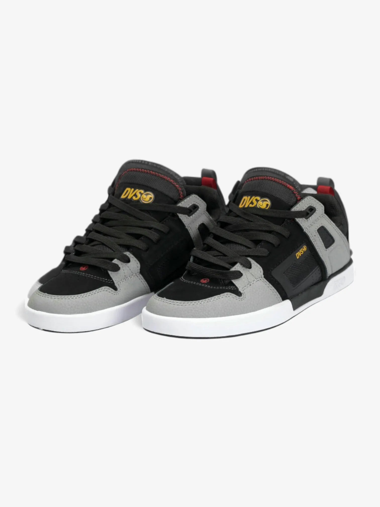 DVS Comanche LT Skate Shoes for Men - Black & Grey | Lightweight & Durable for Skateboarding & Casual Wear