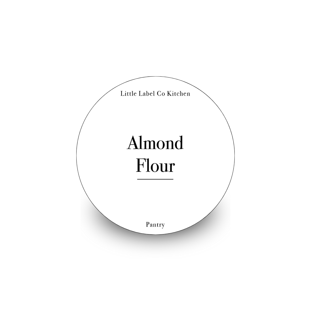 114 Pack Round Pantry Stickers - Waterproof Food Labels for Kitchen Organization, Spice Jars & Storage Containers - Perfect for Home, Office & Restaurant Use