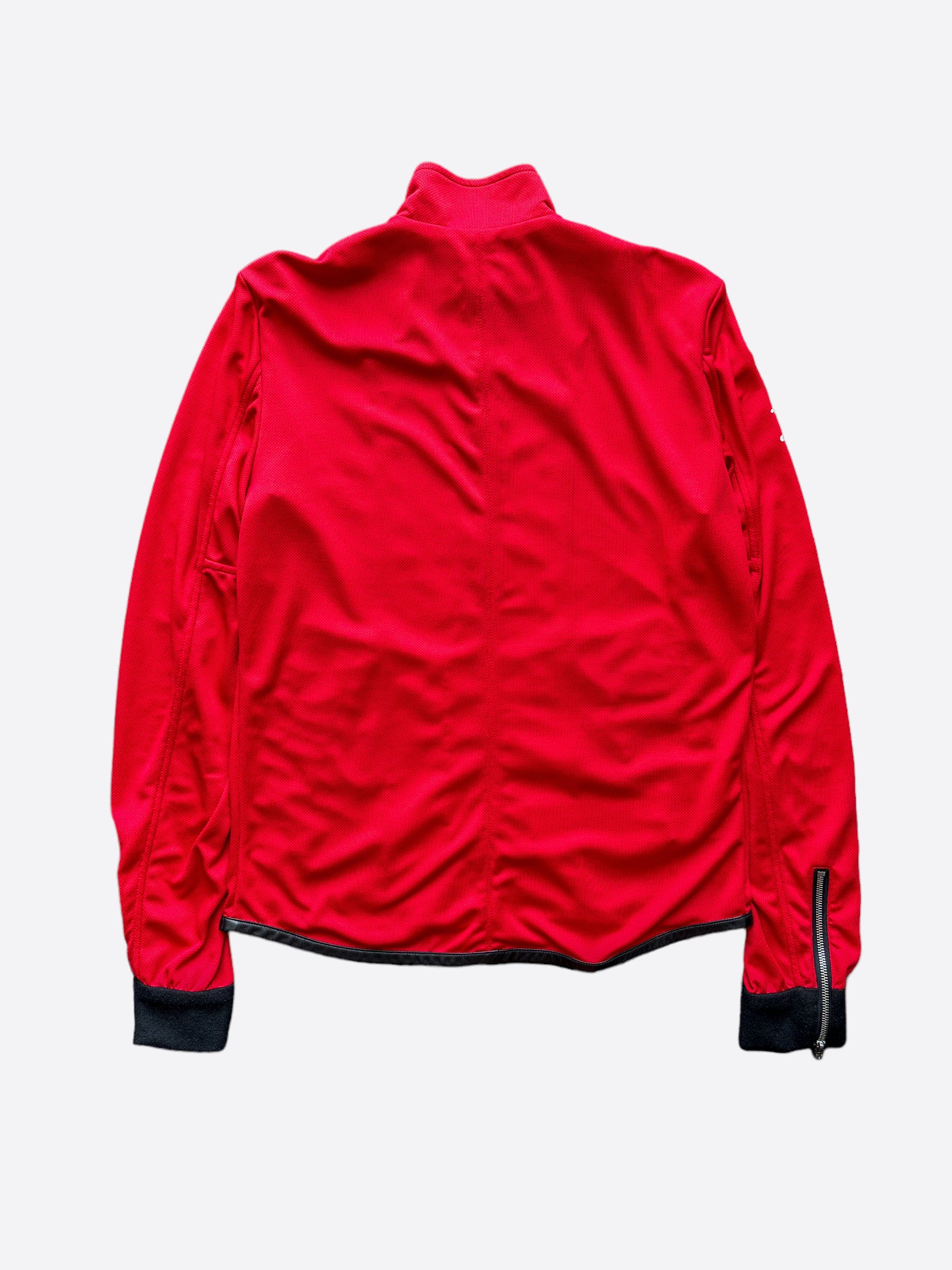 Chrome Hearts Red Horseshoe Logo Track Jacket - Stylish Men's & Women's Hooded Jacket for Streetwear Fashion & Casual Outfits | Perfect for Urban Lifestyle, Concerts & Night Out