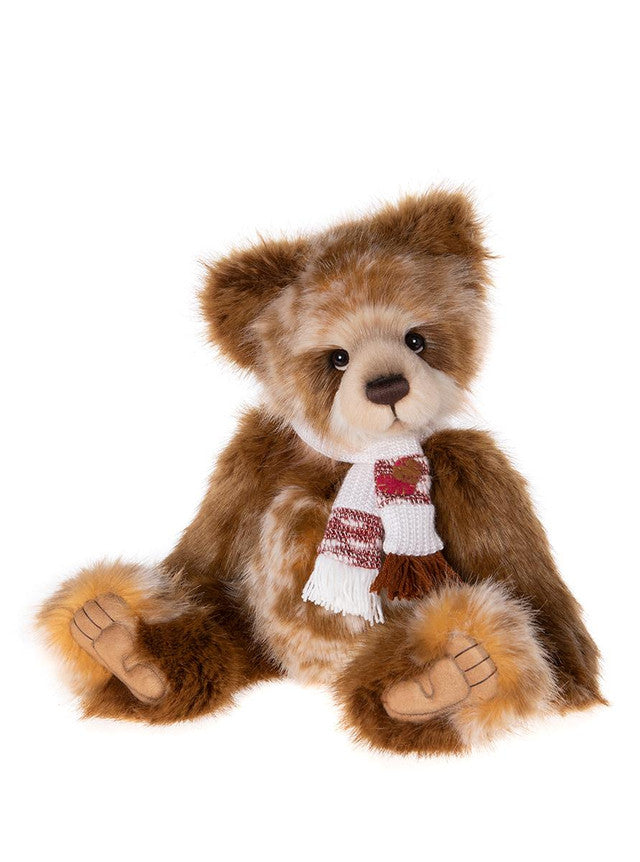 Charlie Bear Gingerbread Cookie - Festive Holiday Treats for Christmas Baking & Gift Giving