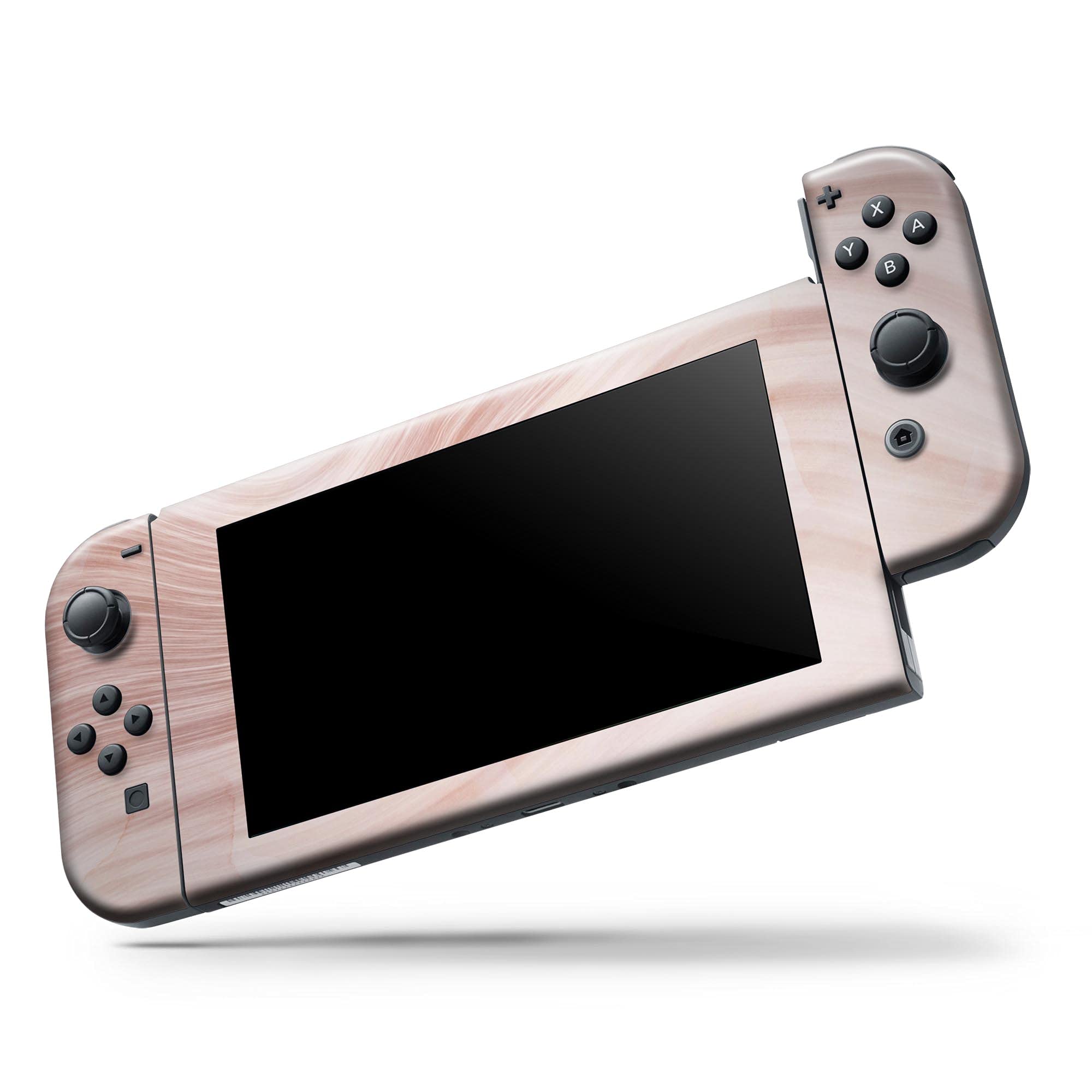 Nintendo Switch Lite Skin Decal - Scratch-Resistant Removable Vinyl Wrap Cover with Vivid Agate Vein Foil Design | Protective Gaming Accessory for Travel & Home Entertainment