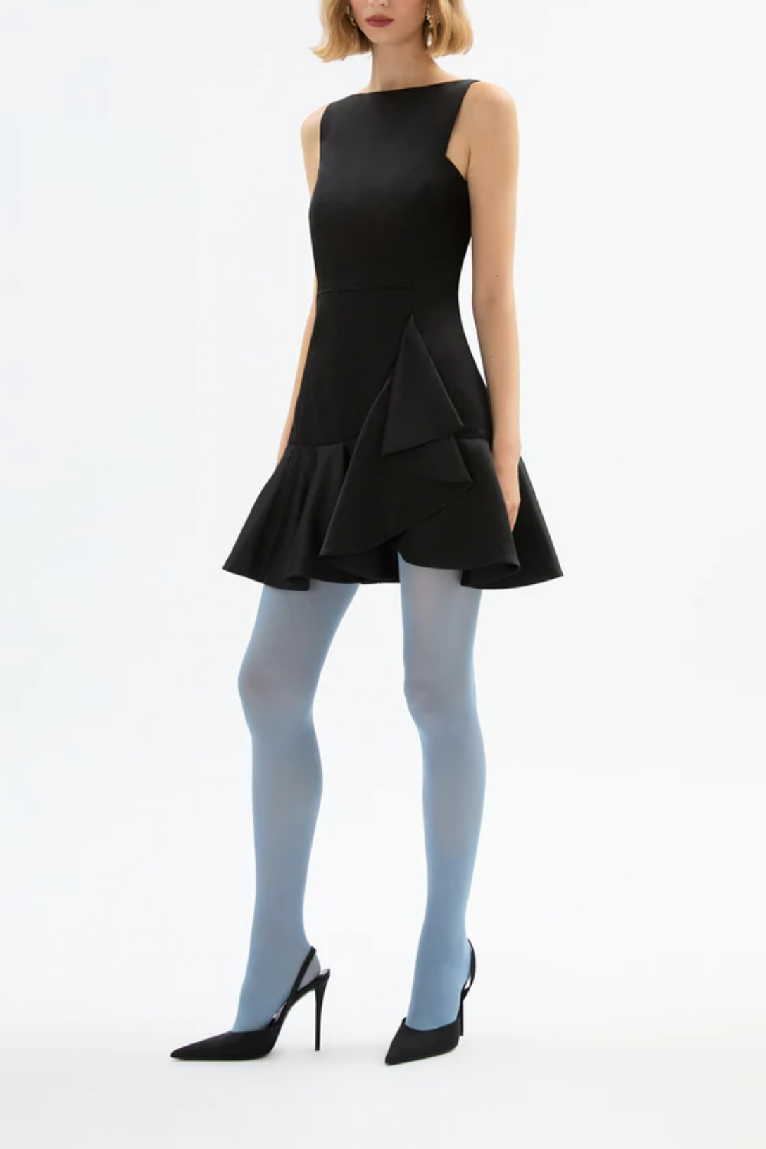Estella Black Dress for Women | Elegant Evening Gown | Perfect for Cocktail Parties, Date Nights & Formal Events