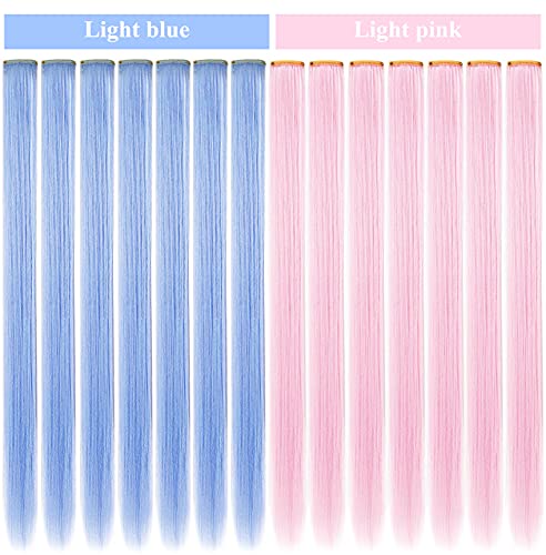 light blue light pink
