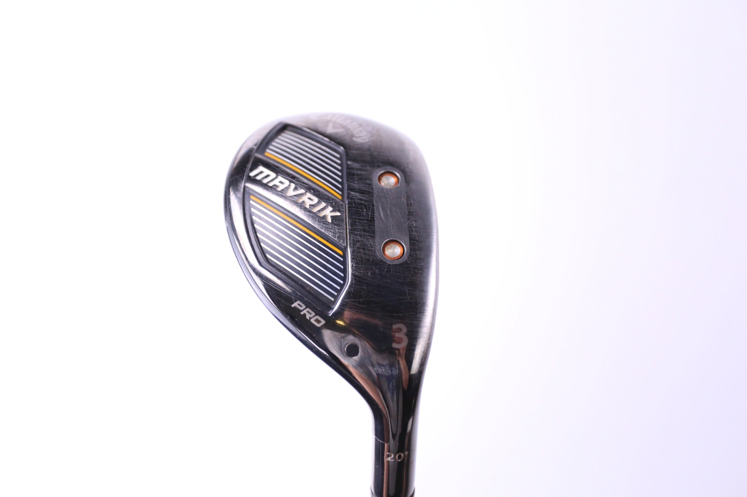 Used Callaway Mavrik Pro 3H Hybrid Golf Club - Right Handed 20° Extra Stiff Flex - Perfect for Long Fairway Shots & Tough Lies
